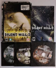 Silent Hill 2 Konami PC CD-ROM Small Box CIB Complete With Manual - TESTED WORKS