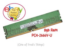 8gb SK HYNIX HMA81GU6JJR8N-VK 1RX8 PC4-2666V-U Memory  1X8GB  NEW, Out Of Box