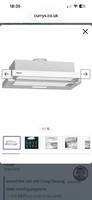 Hisense 60cm Telescopic Canopy Cooker Hood - Stainless Steel CH6T10BXUK