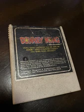 Coleco: Nintendo:  Donkey Kong (Atari 2600, 1982) CARTRIDGE