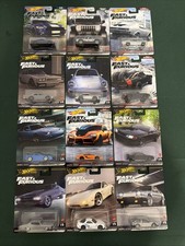 Hot Wheels Premium Lot Of 13 Cars - Fast Furious