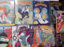 Futurama DVD Lot: Volumes 1-7 3 Stand-Alone Movies Pre-Owned