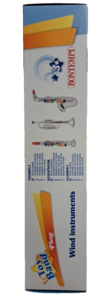 Bontempi Saxophone 8 Notes Coloré – Idéal Pour Initier Les Enfants à La Musique !