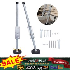 2x Adjustable Ladder Leveler Stairs Ground Leveling Feet Extension Ladder Leg