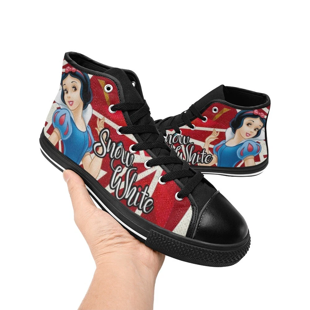 Snow White High Top Sneakers
