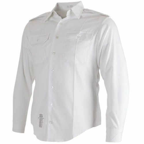 US Army ASU White Dress Long Sleeve 