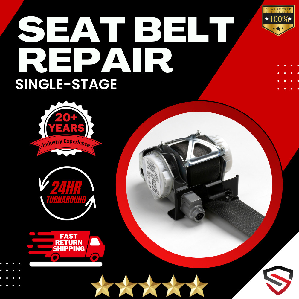 SEAT BELT REPAIR SERVICE SINGLE STAGE FOR ALL MAKES & MODELS ⭐⭐⭐⭐⭐