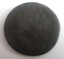William & Mary 1/2 Half Penny Copper 1694 UK Royal Mint Coin With Flip