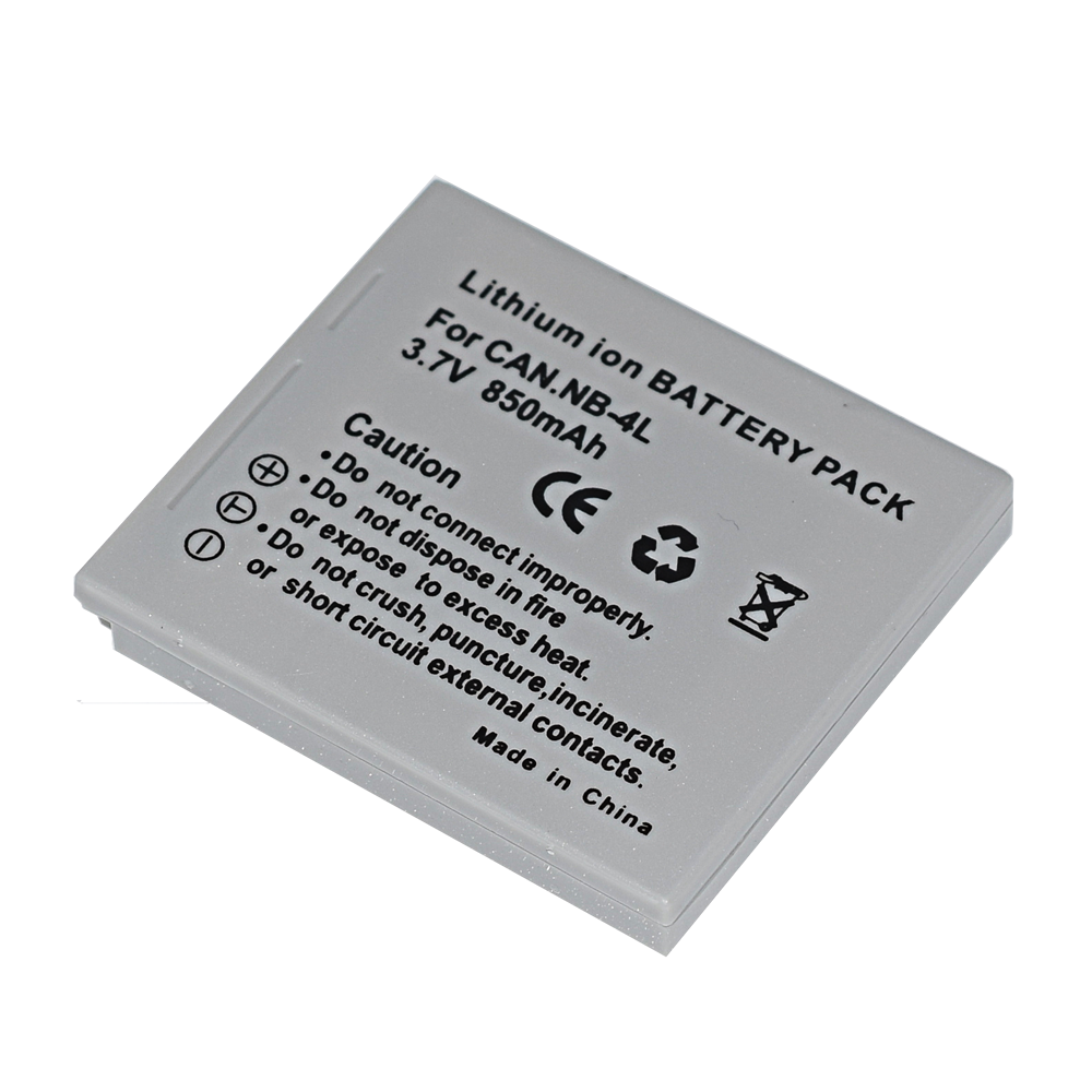 YUEFANSEN NB-4L Akku Für Canon Kameras – Hochkapazitäts-Ersatzakku 1400mAh Kompatibel Mit PowerShot SD/IXUS/ELPH Modellen