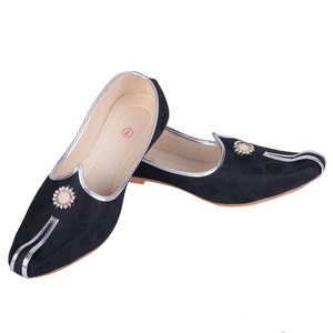 black sherwani shoes