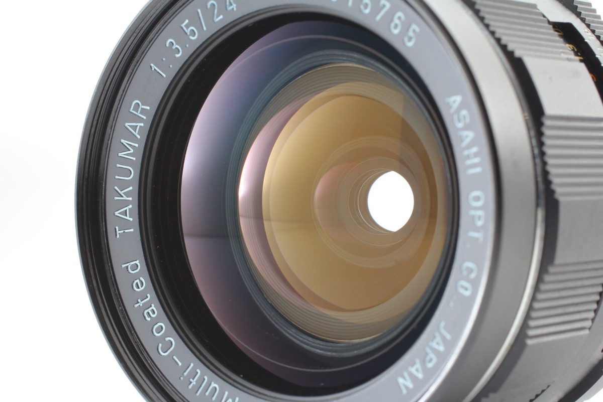 PENTAX Super-Multi-Coated 24mm F3.5　M42 💥TOP MINT] PENTAX Super-Multi-Coated TAKUMAR 24mm F3.5 Wide M42
