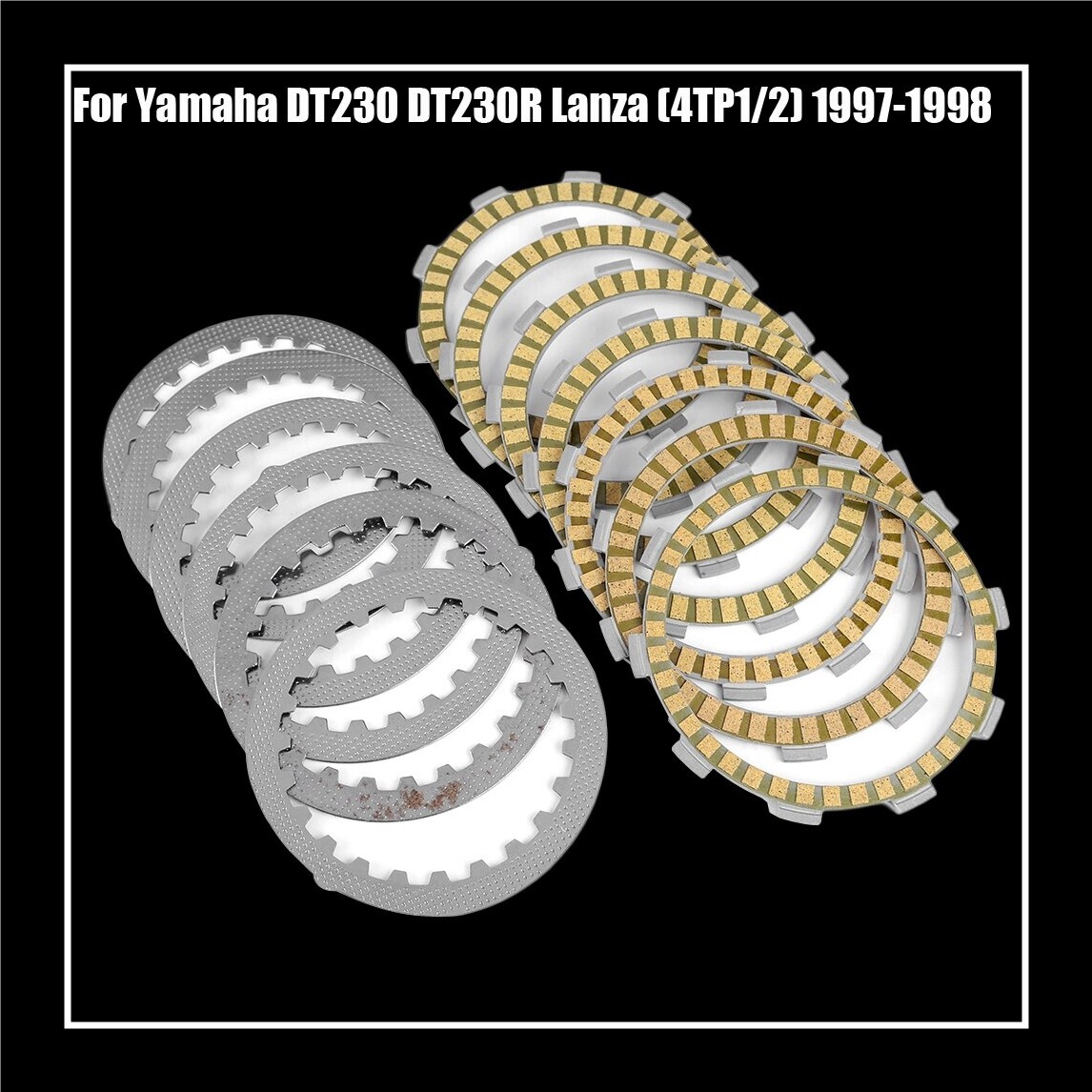 Kit Disques D'embrayage Yamaha XJ 900 Seca - 8 Garnus + 7 Lisses, Références OEM 4H7-16321-00 - 14