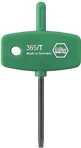 Wiha Stiftschlüssel-Set TORX PLUS® 7-tlg. Mit Schlüsselgriff – Brüniert, Im Werkbankständer, Für Hohe Drehmomente