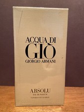 Acqua Di Gio ABSOLU by GIORGIO ARMANI 6.7 OZ / 200 ml EDP Spray SEALED Box RARE