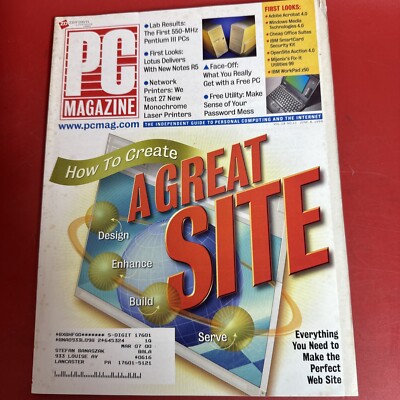 Vintage PC Magazine Vol.18 No.11 June 8,1999