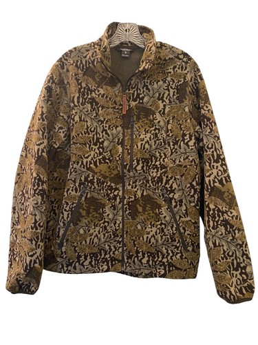 WOOLRICH GREEN LABEL COLLECTION Canvas Work Jacket Hoodie, Brown