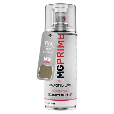 RAL 6013 Schilfgrün Reed green glänzend 2K Acryl Spraydose Sprühdose 400 ml