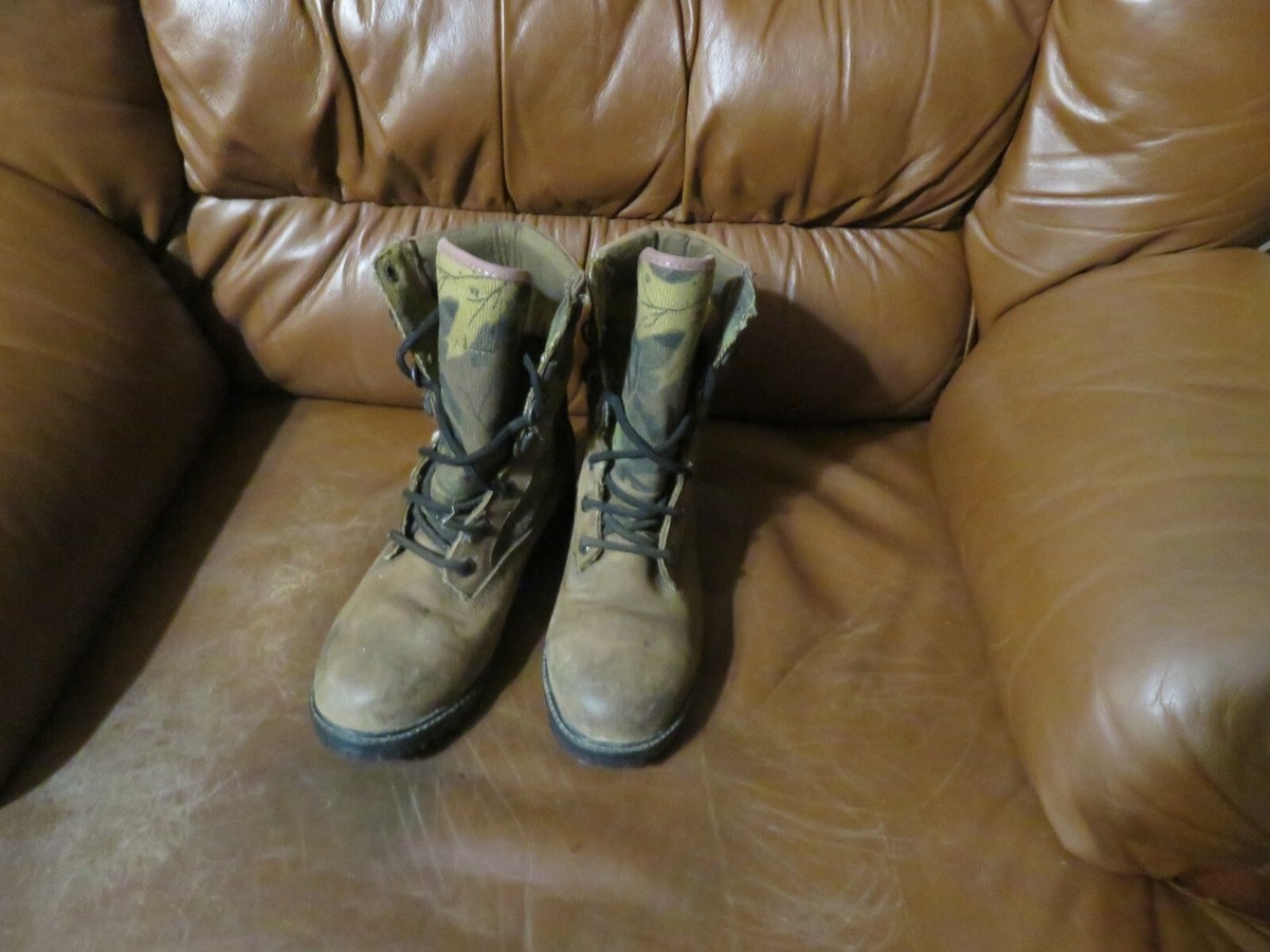 Vintage Rocky Boots Tan Leather Men\'s shoes Men main image 3