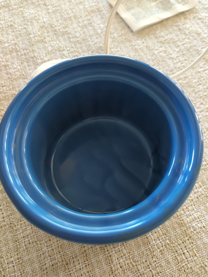 RIVAL 3206 Potpourri Crock Electric Simmering Cooker Pot Rare Floral