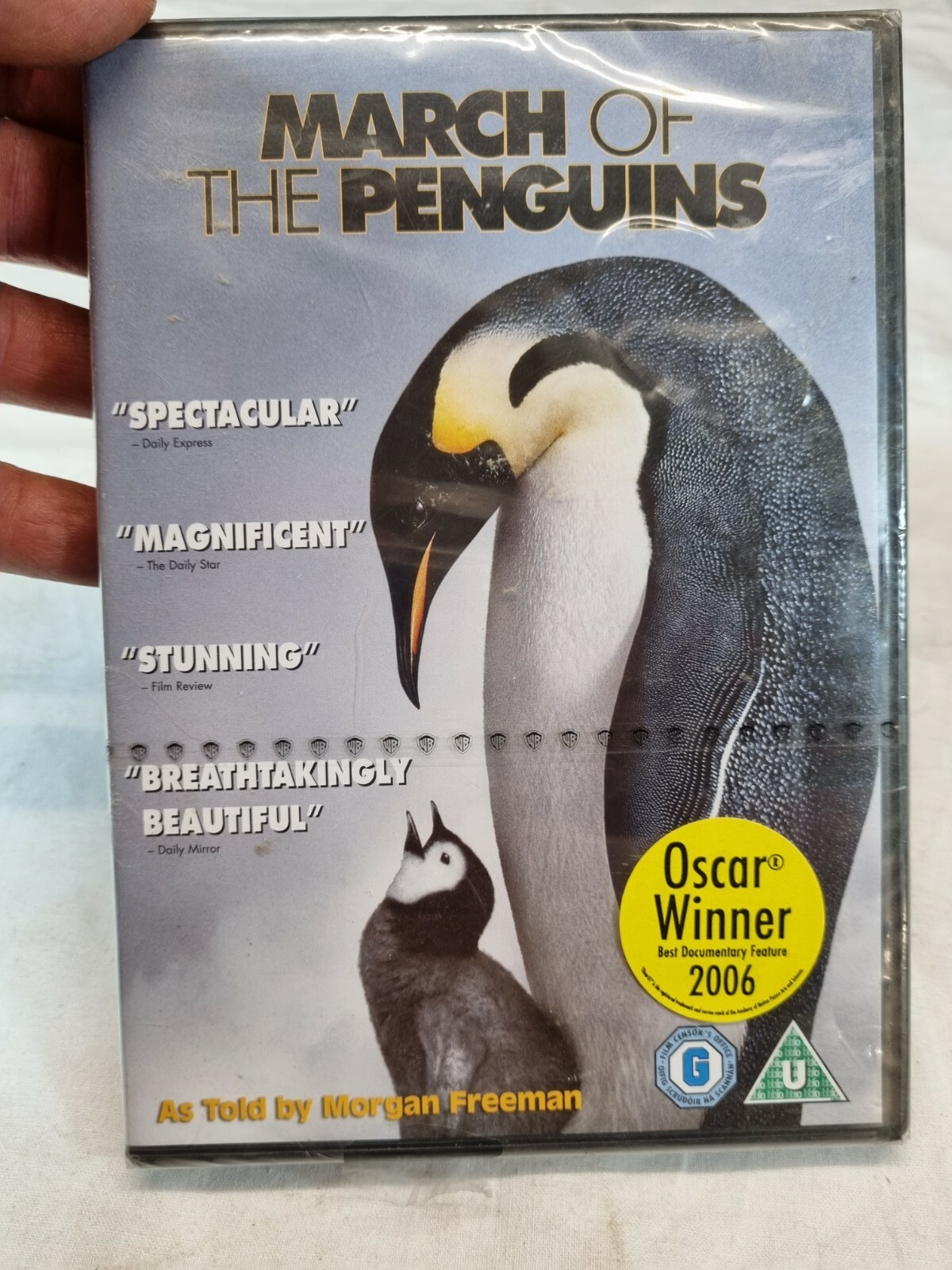 March Of The Penguins (DVD, 2006), Morgan Freeman - BRAND NEW & SEALED