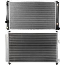 Radiator and AC Condenser Kit For 2006-2007 2008 2009 2010-2012 Toyota RAV4