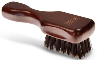 Wahl Mini Club Style Boar Bristle Brush for Hair, Scalp, Beard, Moustache Barber