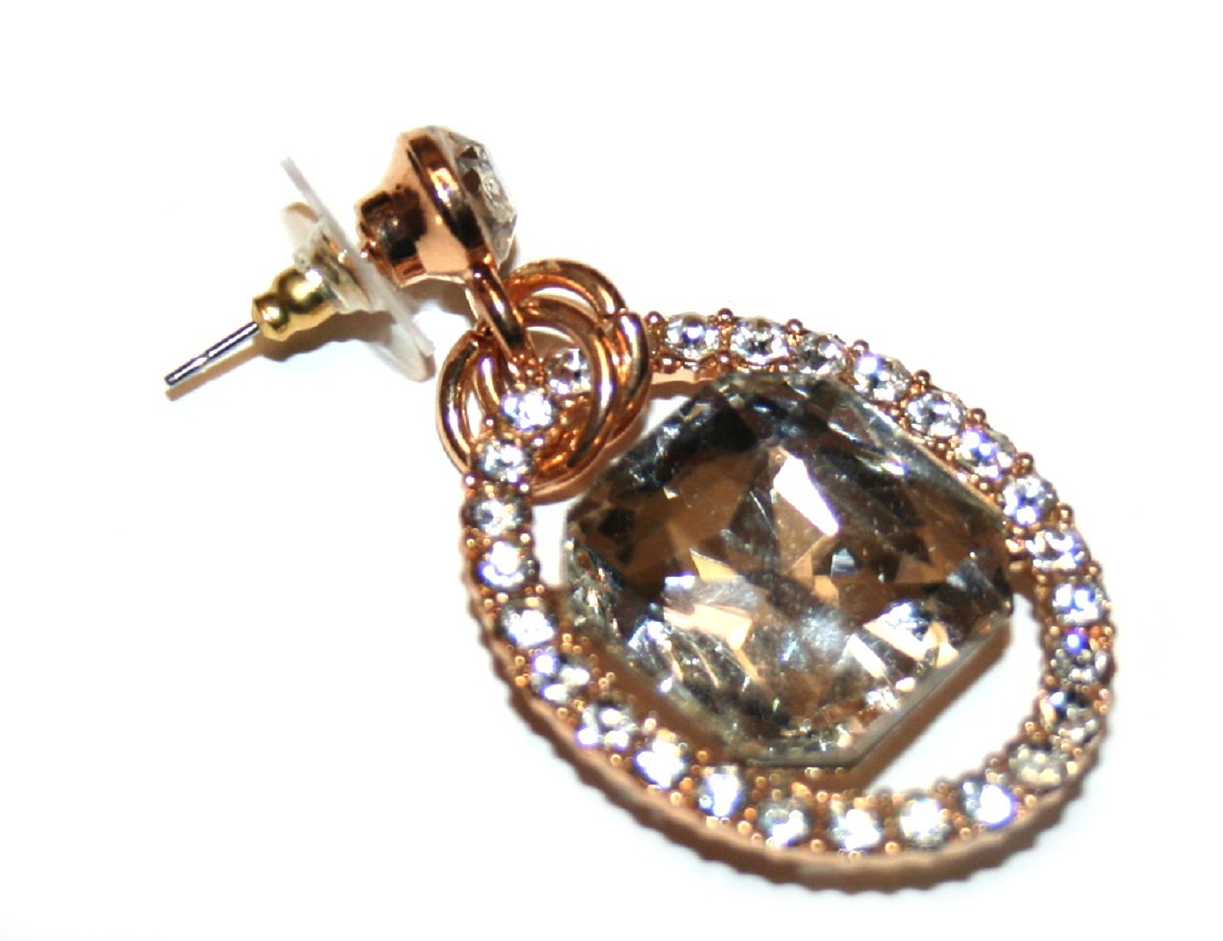 Cocktail Jewelry, Romantic Bijouterie, Necklace and Earrings Set w