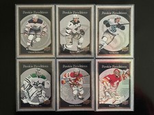 2023-24 Upper Deck Trilogy Rookie Renditions Base 6 Card Lot Faber Wolf Kartye..
