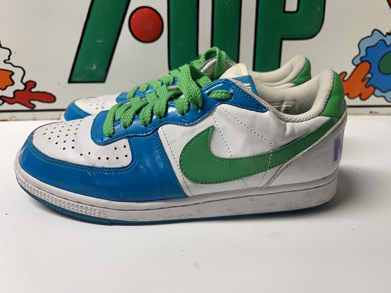 2008 NIKE TERMINATOR LOW BASIC TURQUOISE WHITE AN… - image 3