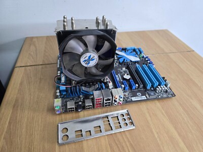 ASUS P7P55D ATX LGA1156 Mainboard Intel i5 750 CPU +16GB RAM Combo