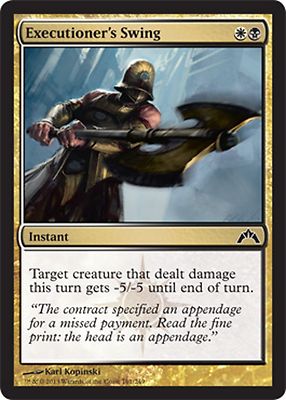 *MRM* FR/VF 4x Executioner's Swing MTG Gatecrash