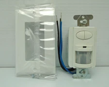 SENSOR SWITCH WSD 2P WH WALL SWITCH OCCUPANCY SENSOR, WHITE  #781HW