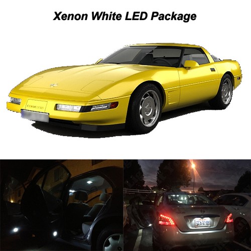 16x White LED Interior Mirror Map Footwell Courtesy Lights For Chevy Corvette C4 - Bild 1 von 4