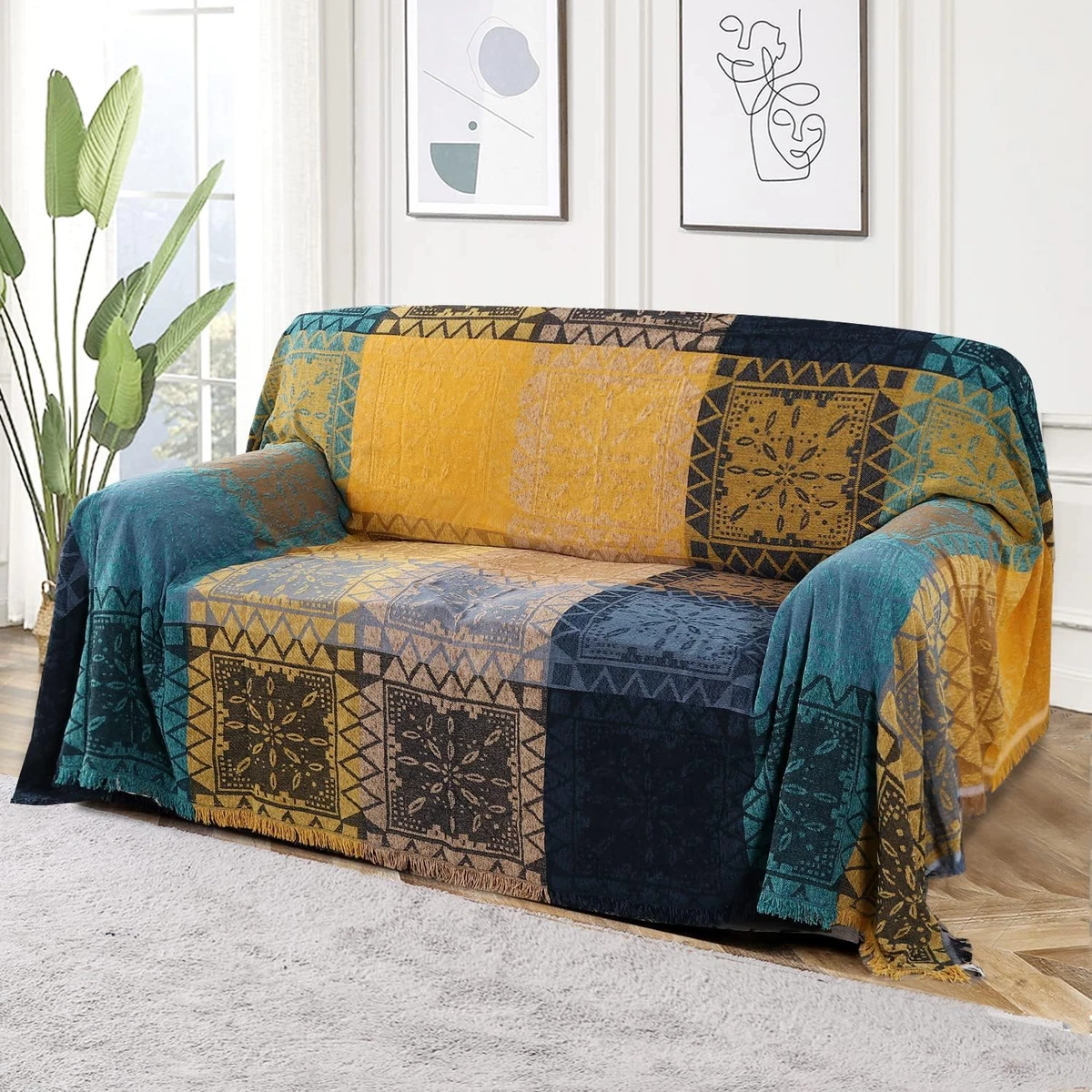 Bohemian 2025 sofa throws