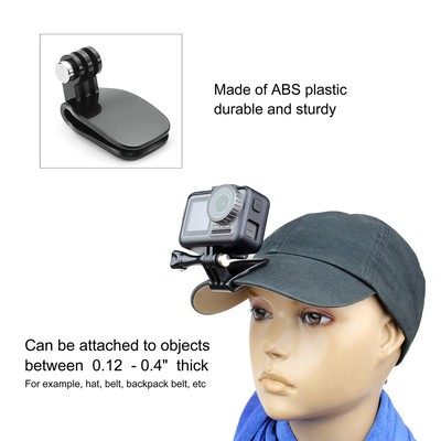 Backpack Clip Fast Clamp Mount with Phone Clip Holder for GoPro Hero 13 12 11 10