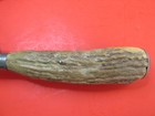 BONE HANDLE INDIAN RESERVATION KNIFE SHEATH OLD ANTIQUE NATIVE AMERICAN ENGLISH — photo 9