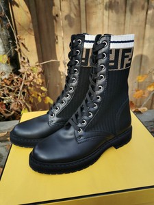 fendi army boots