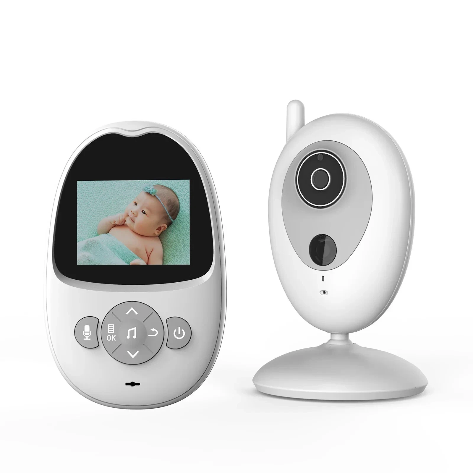 Baby Monitor with camera , Video Baby Monitor Camera and Audio, Infrared Night V
