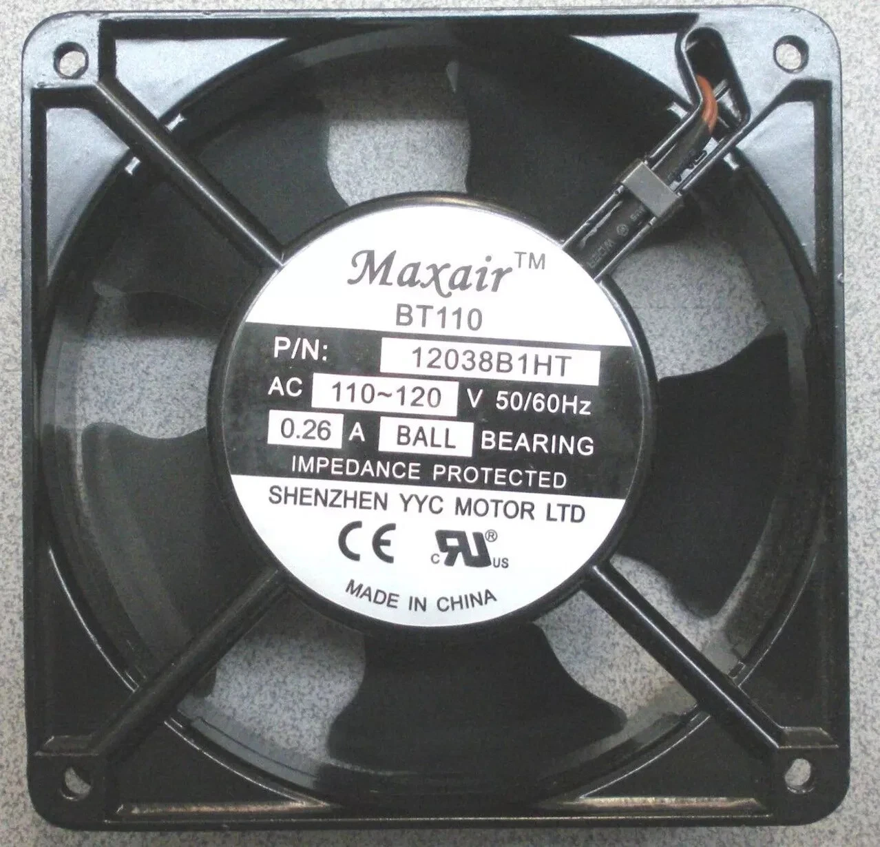 Middleby Replacement Cooling Fan 27392-0002 Axial X-Fan 115V New BT110
