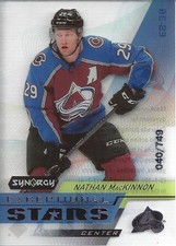 2020-21 Synergy Exceptional Stars #ES36 Nathan MacKinnon /749 - NM-MT