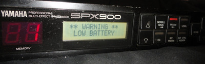 Yamaha SPX900 Professional Multi-Effect Processor POWERS ON AS-IS NEEDS WORK