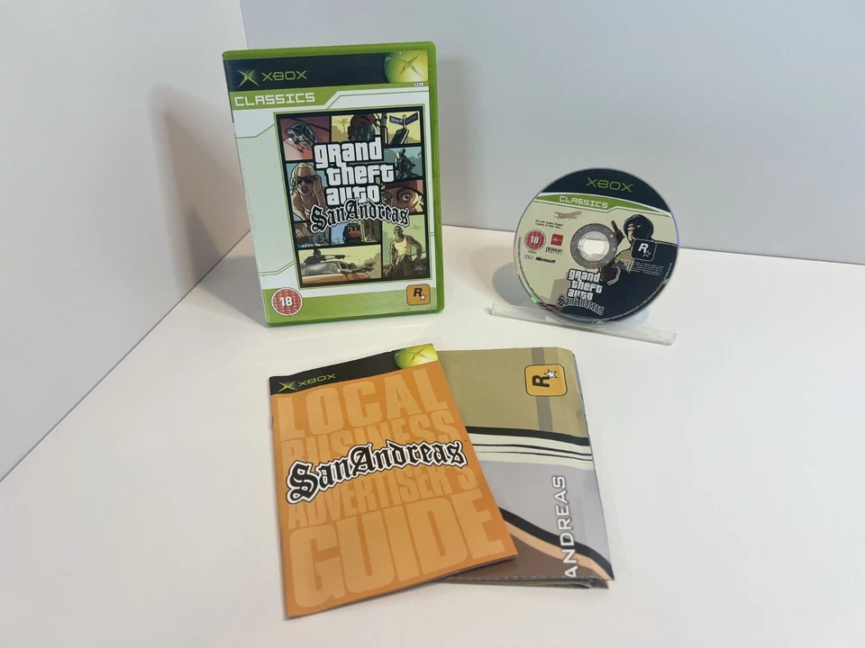 Xbox Original | Grand Theft Auto: San Andreas | Complete With Manual | UK - Image 1 of 1