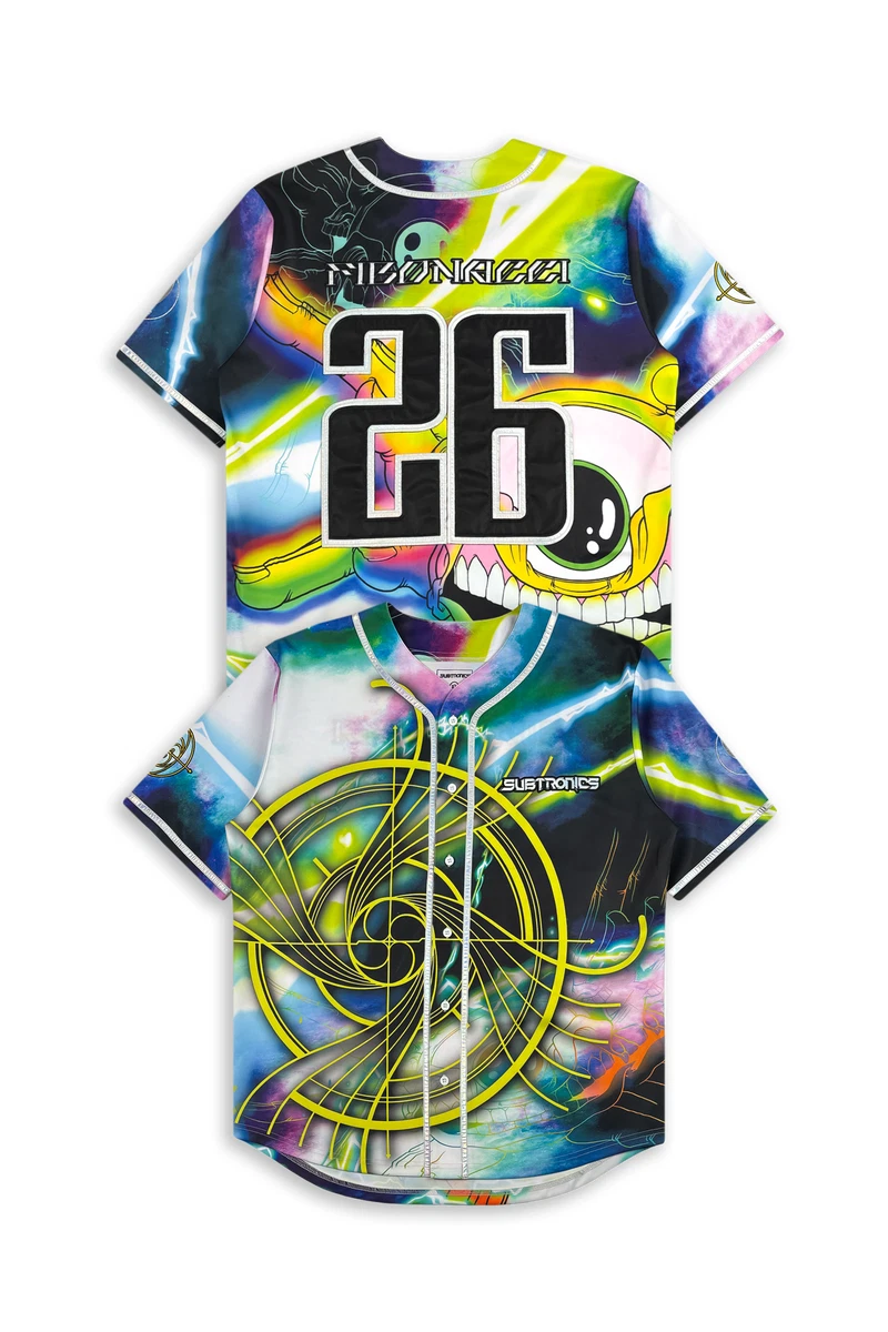 Subtronics Fibonacci Unisex Baseball Jersey