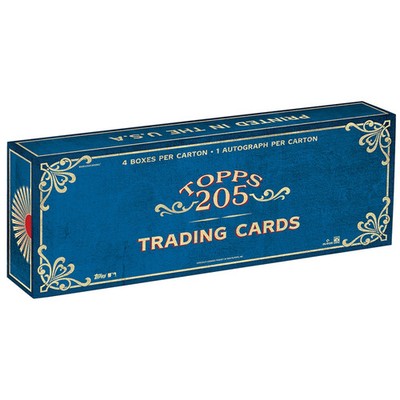 2025 TOPPS T205 4-BOX CARTON (1 AUTO) MLB Baseball Brand New Factory Sealed QTY