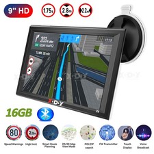 XGODY 9'' Bluetooth Truck Navi Wohnmobil Navigationsgerät Navigation EU Karten