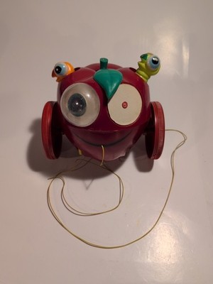 CRAGSTAN WACKY APPLE PULL TOY BOX ONLY 1960s **Parts*** Restoration