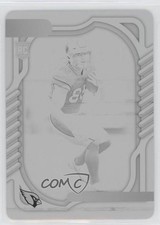 2022 Panini Absolute Rookies Printing Plate Black 1/1 Trey McBride #137 10qe