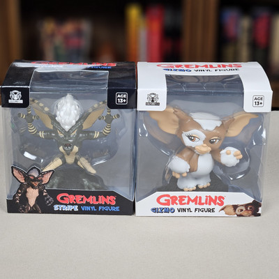 Gremlins Vinyl Gizmo & Stripe 4'' Cutterfly Figures Warner Bros