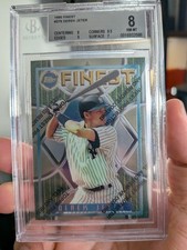 1995 Topps Finest - Derek Jeter #279 BGS 8