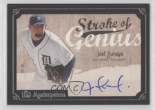 2007 UD Masterpieces Stroke of Genius Joel Zumaya #SG-JZ Auto 9ca